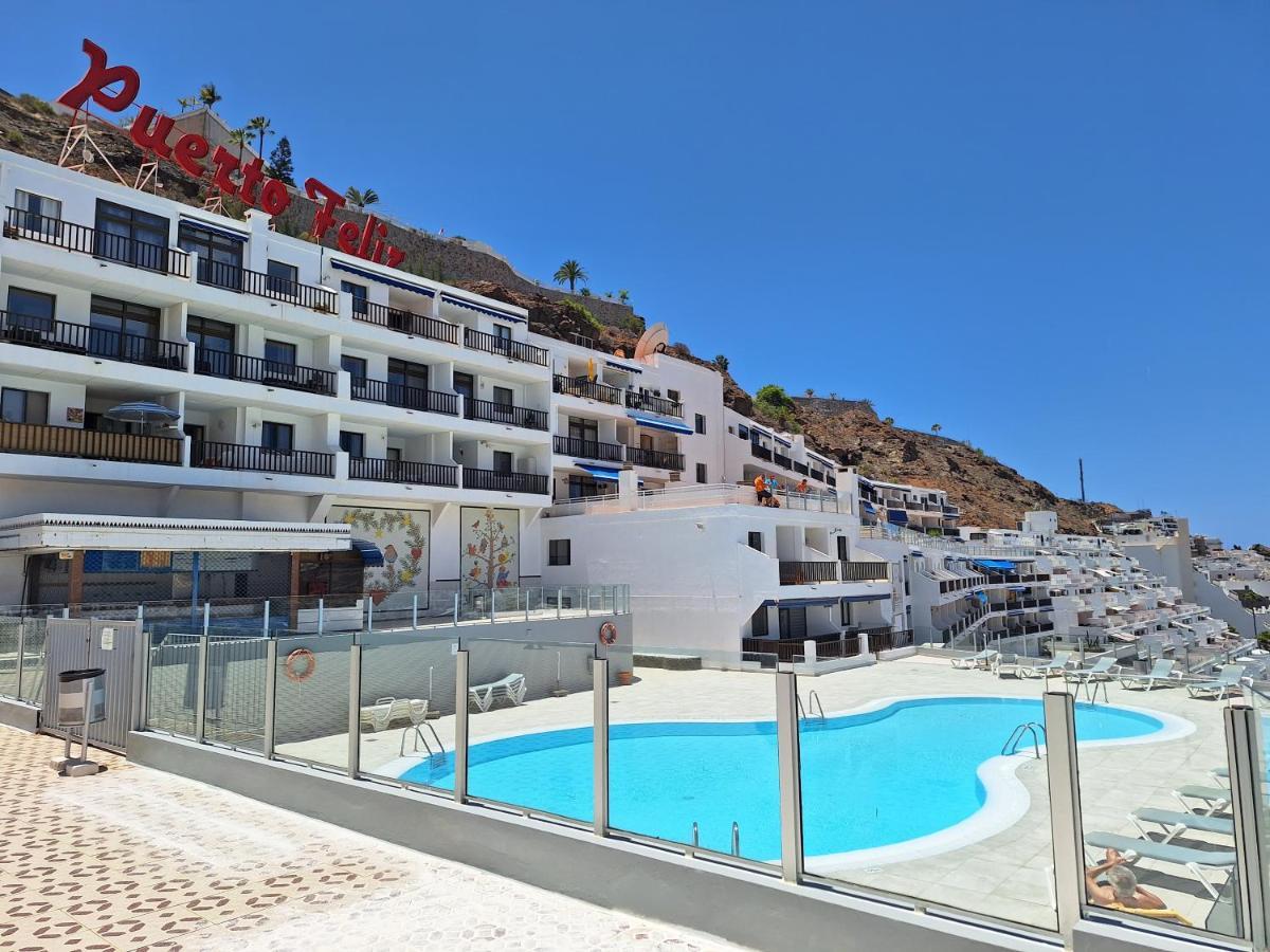 Solaris - Refurbished, Top Floor, Sea Views Puerto Rico  Eksteriør bilde